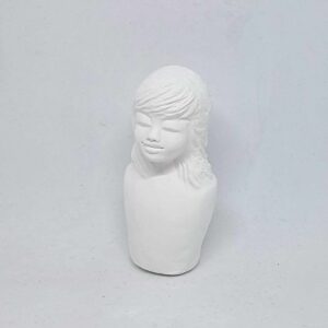 Popiersie gipsowe MAŁGOSIA