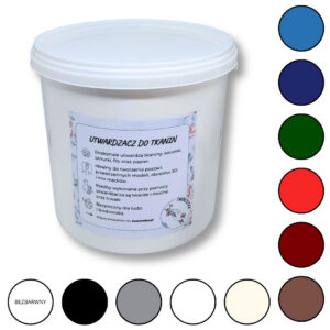 UTWARDZACZ DO TKANIN 1 L. RÓŻNE&nbsp;KOLORY