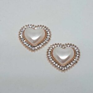 SERDUSZKO PERŁOWE 2 szt